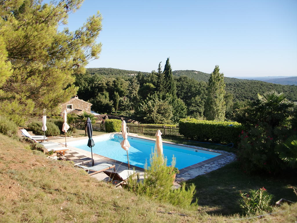 La Pacha Bed and Breakfast Saint-Montan Exteriör bild