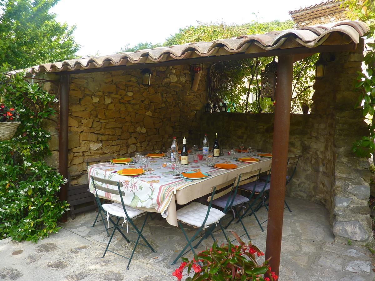 La Pacha Bed and Breakfast Saint-Montan Exteriör bild